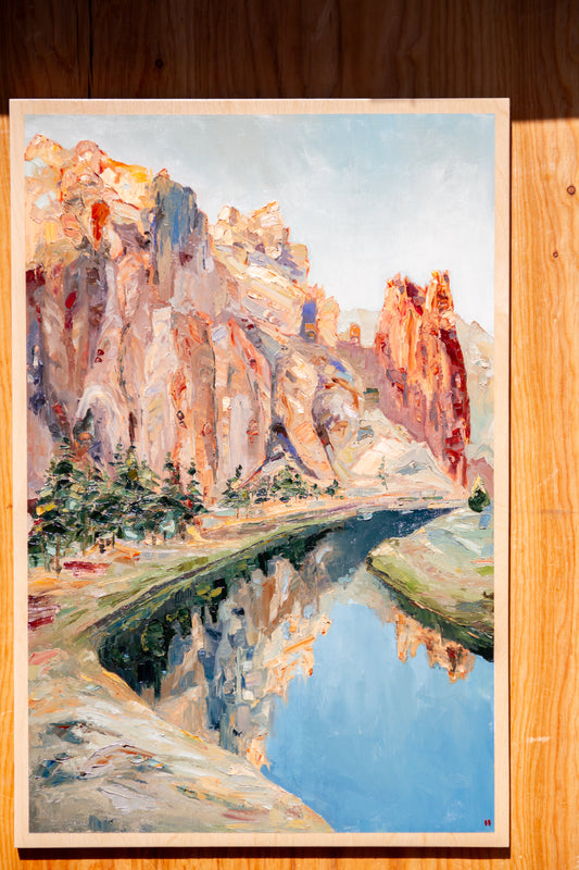 The Bond of Kinship - oil on panel.