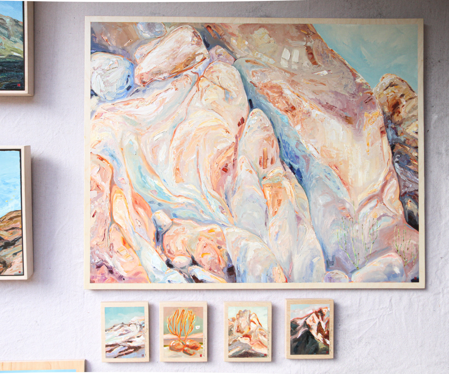 LONG AWAITED. Oil on Birch.