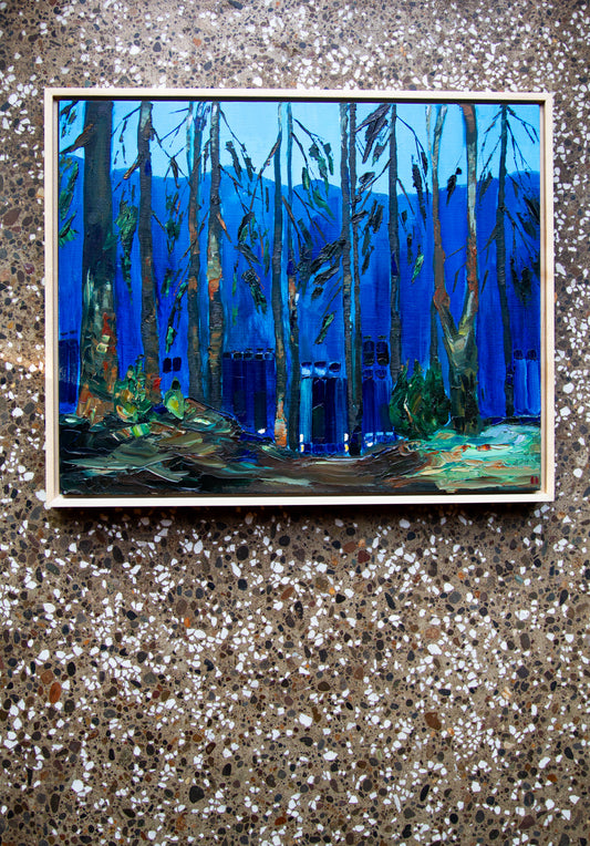 "A Settling Perspective." LOLOMA x Raina Original Painting