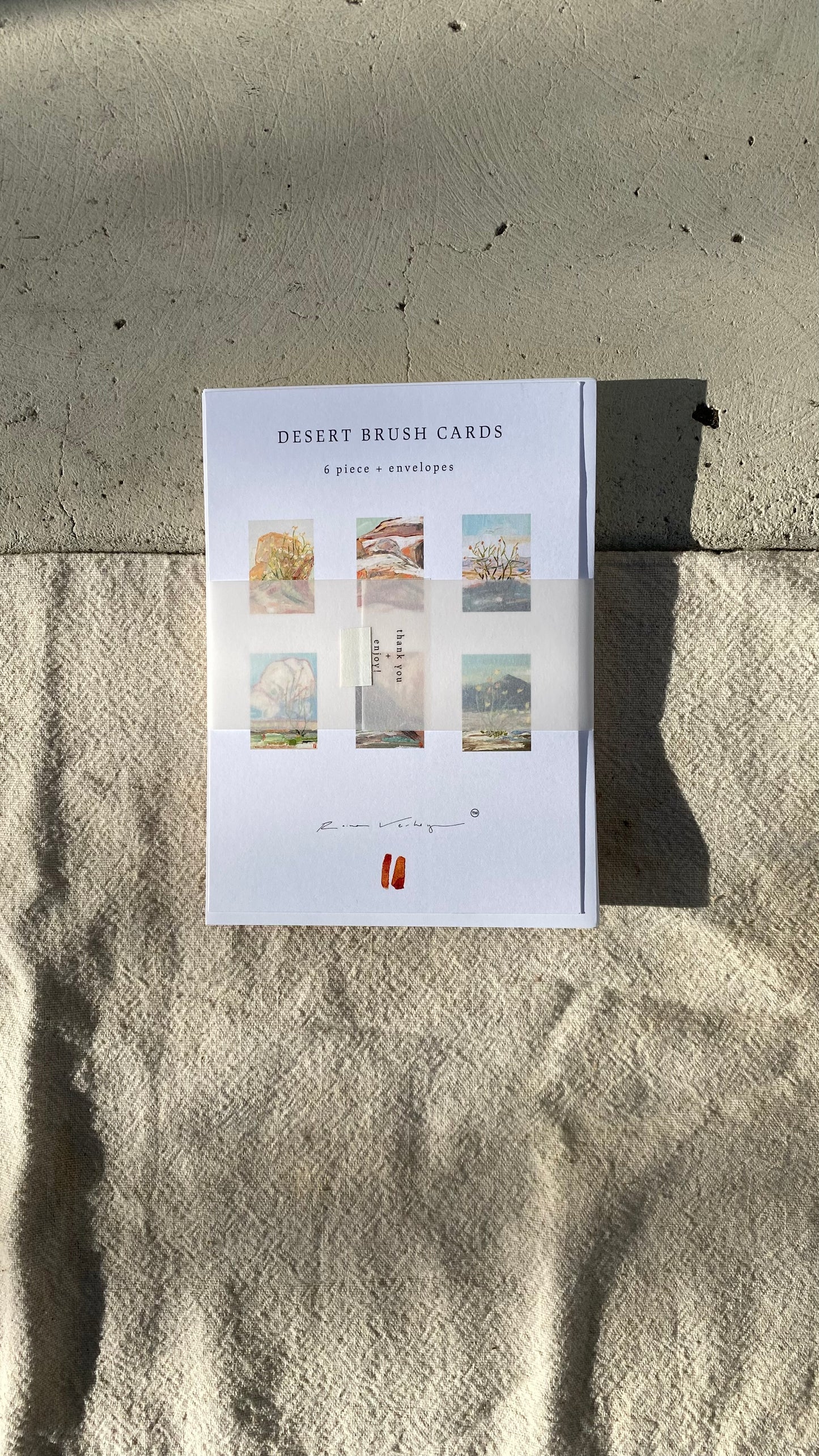 Desert Brush Card 6-Pack