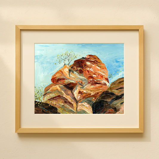 An Outlook (Zion) - Cotton Rag Giclee Print