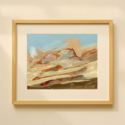 San Rafael Swell - Cotton Rag Giclee Print