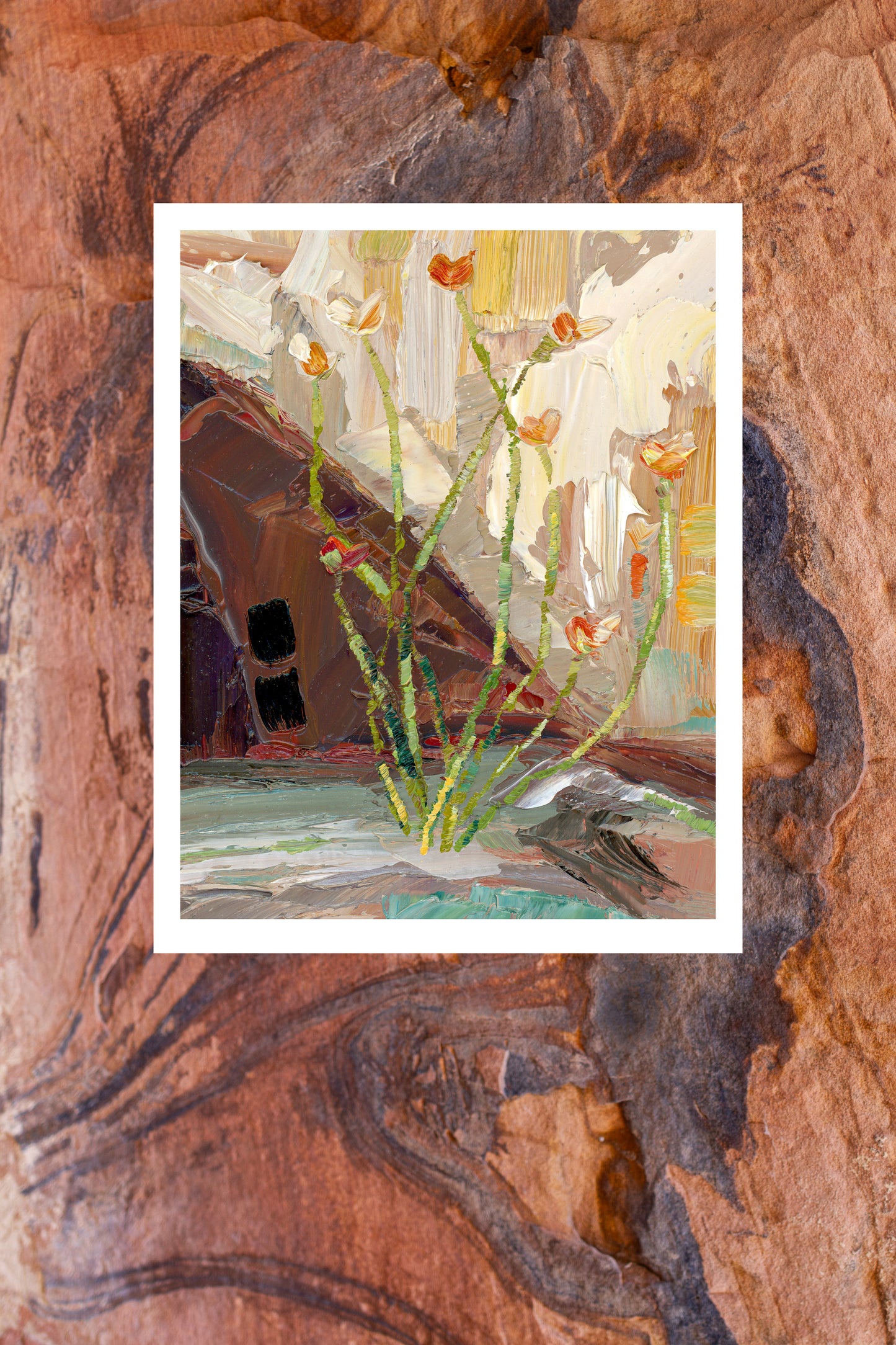 Purple Bloom (Zion Canyon) - Cotton Rag Giclee