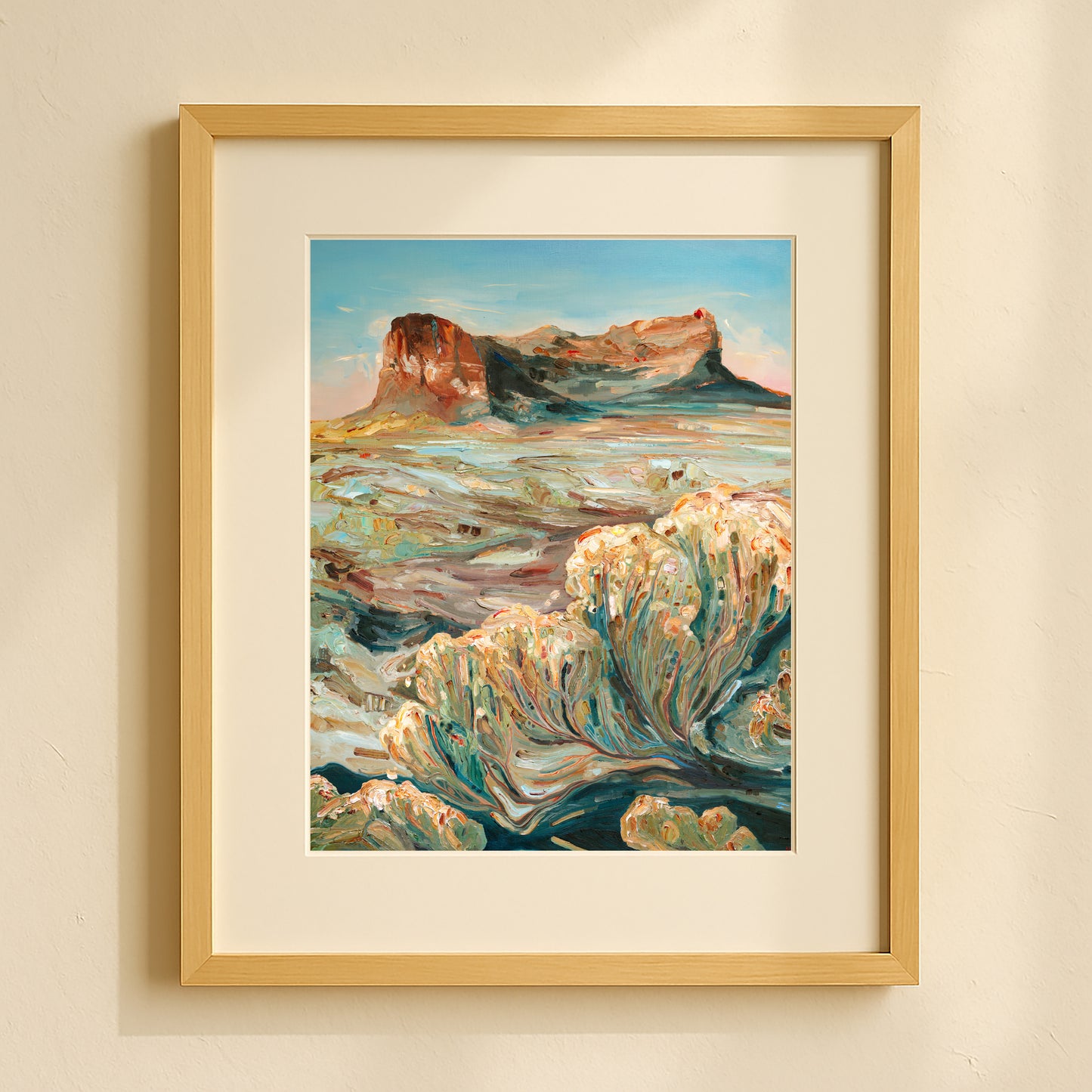 A Hearth to Rest Beside (Fort Rock) - giclee print.