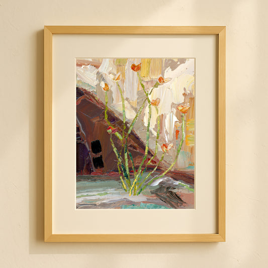 Purple Bloom (Zion Canyon) - Cotton Rag Giclee