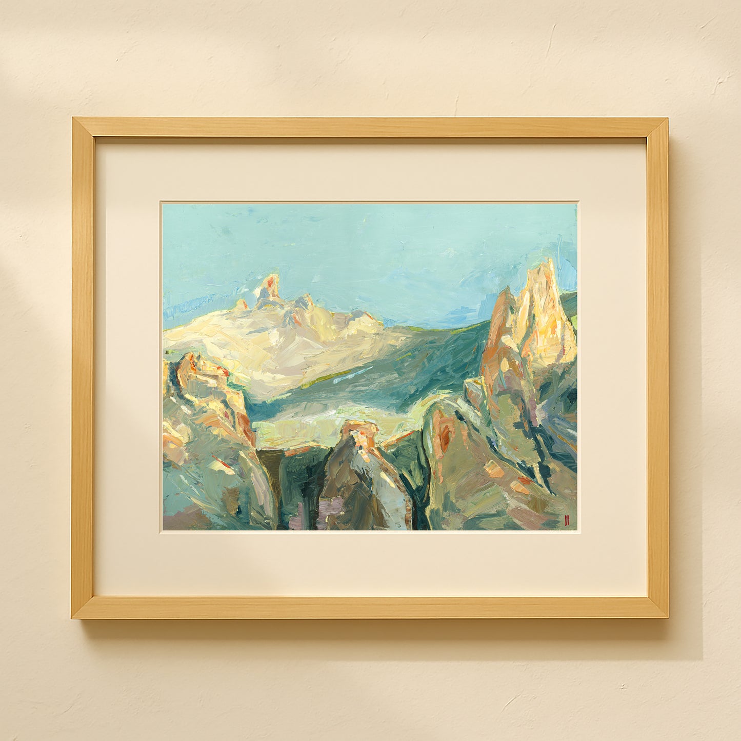 Smith Rock Plein Air - Cotton Rag Giclee