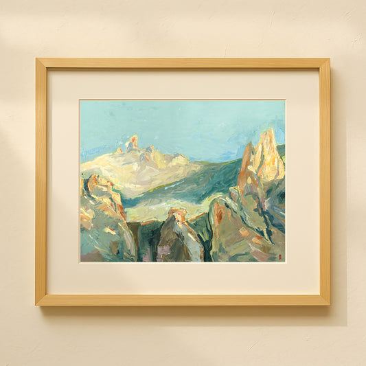 Smith Rock Plein Air - Cotton Rag Giclee