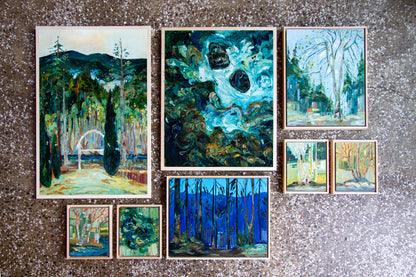 "The Garden No. 1."  LOLOMA x Raina Original Painting