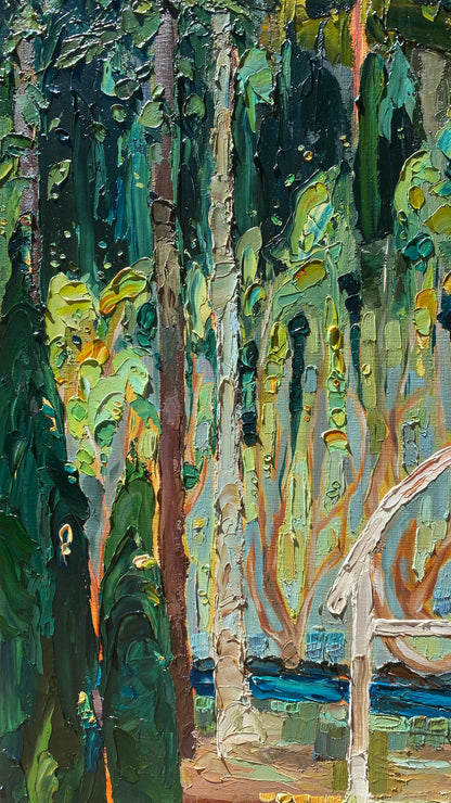 "The Garden No. 1."  LOLOMA x Raina Original Painting