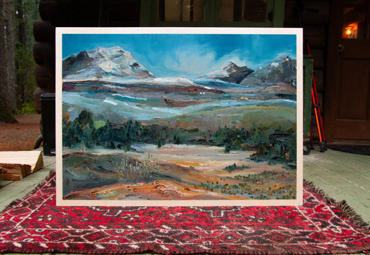 A L O N G S I D E    Y O U  - oil on birch.