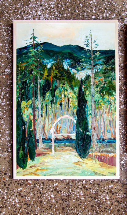 "The Garden No. 1."  LOLOMA x Raina Original Painting