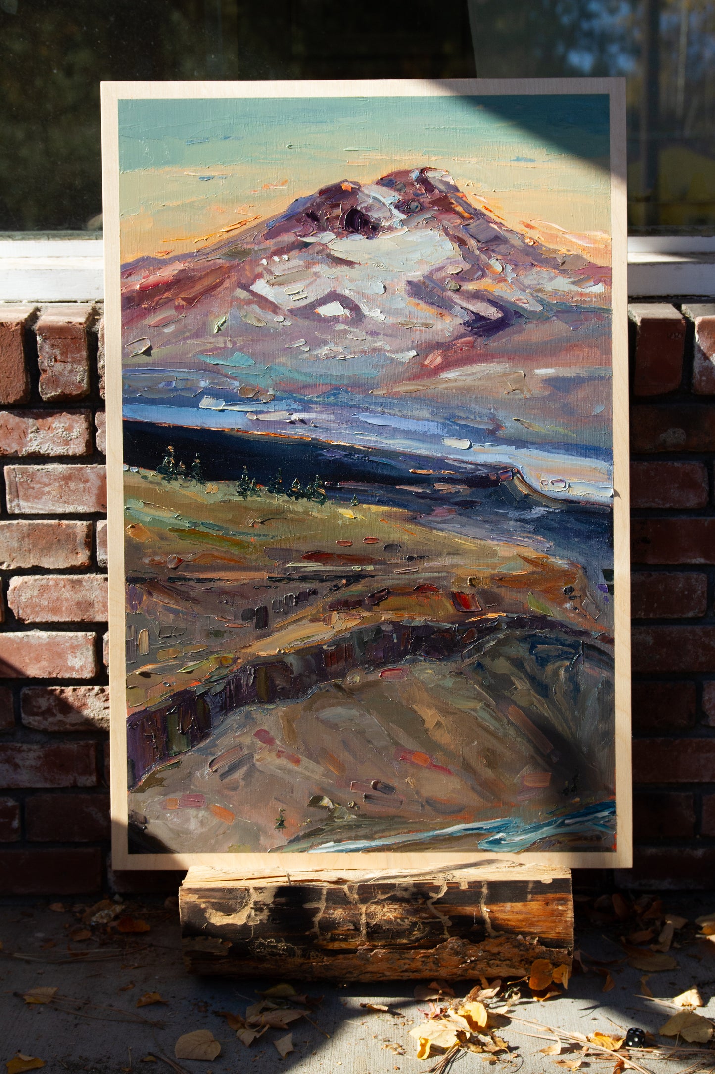 A Clarified Perspective - oil on panel.