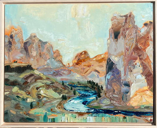 A Familiar Face - Smith Rock
