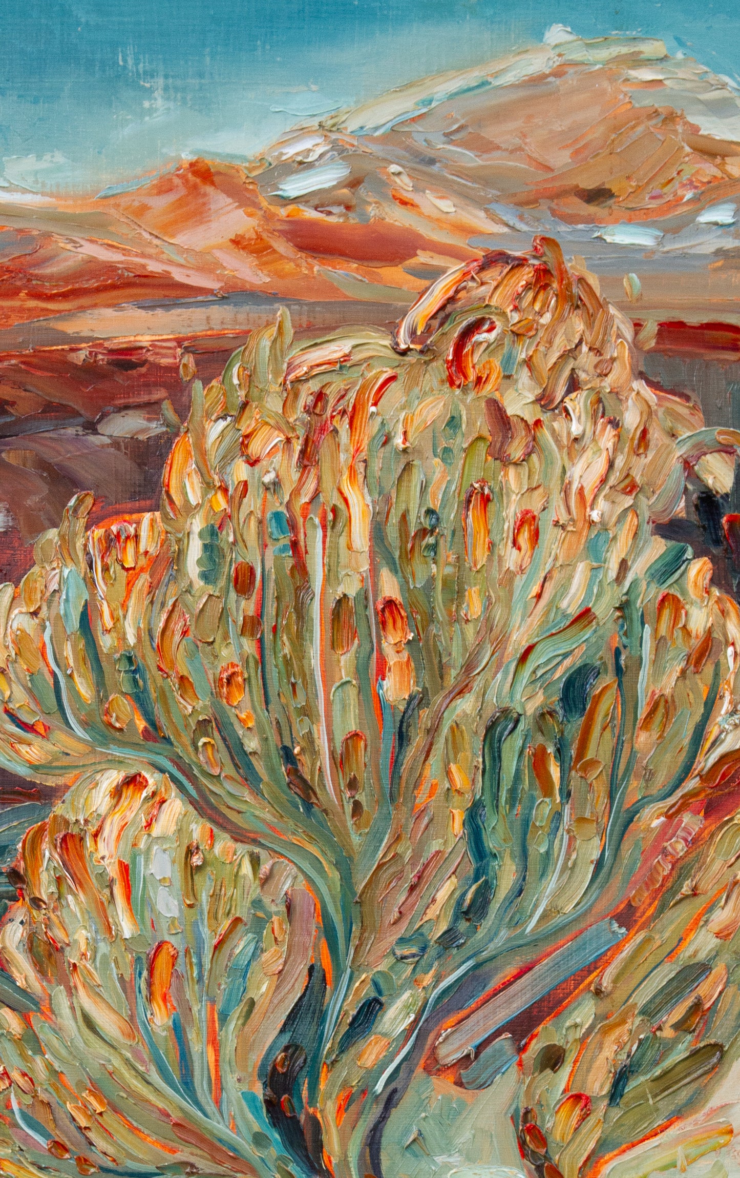 A Gentle Keeper - oil on birch.