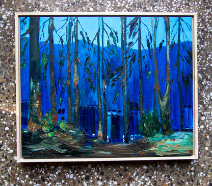 "A Settling Perspective." LOLOMA x Raina Original Painting