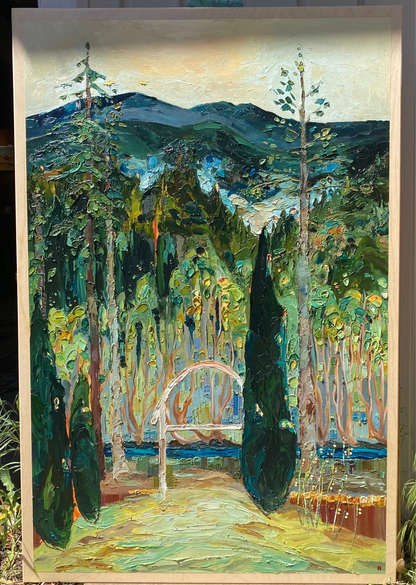 "The Garden No. 1."  LOLOMA x Raina Original Painting