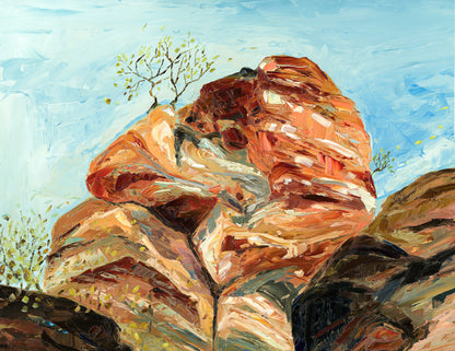 An Outlook (Zion) - Cotton Rag Giclee Print