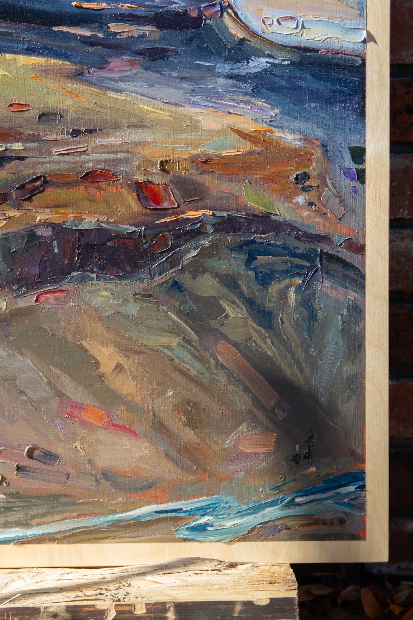 A Clarified Perspective - oil on panel.