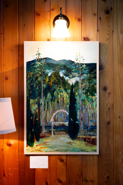 "The Garden No. 1."  LOLOMA x Raina Original Painting