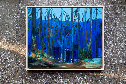 "A Settling Perspective." LOLOMA x Raina Original Painting