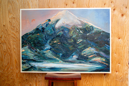 In Sight of Home - oil on panel.