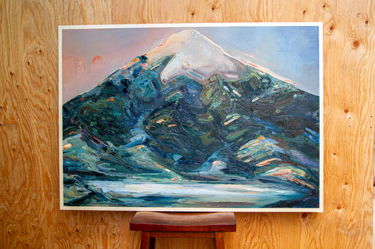 In Sight of Home - oil on panel.
