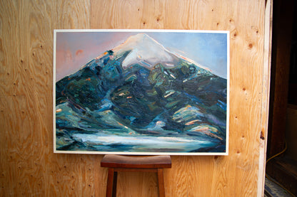 In Sight of Home - oil on panel.