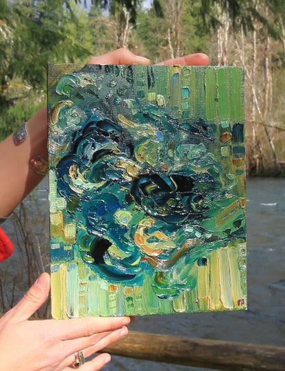 Abstract Study No. 1 "LOLOMA x Raina Original Painting