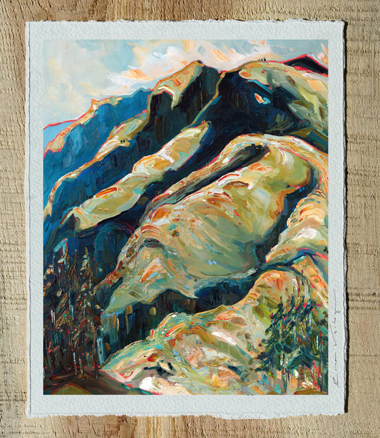 And All Returns to This (Hood River) - giclee print.