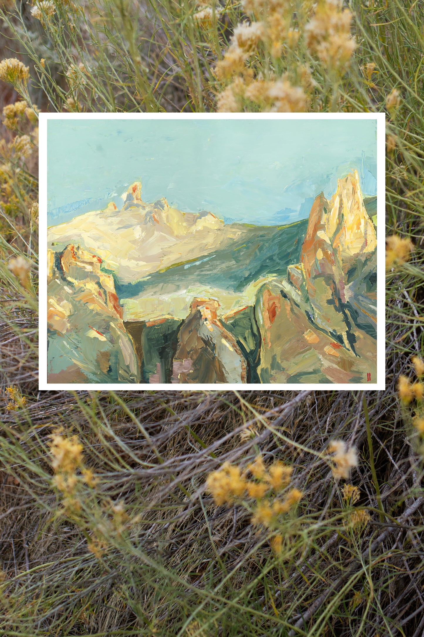 Smith Rock Plein Air - Cotton Rag Giclee