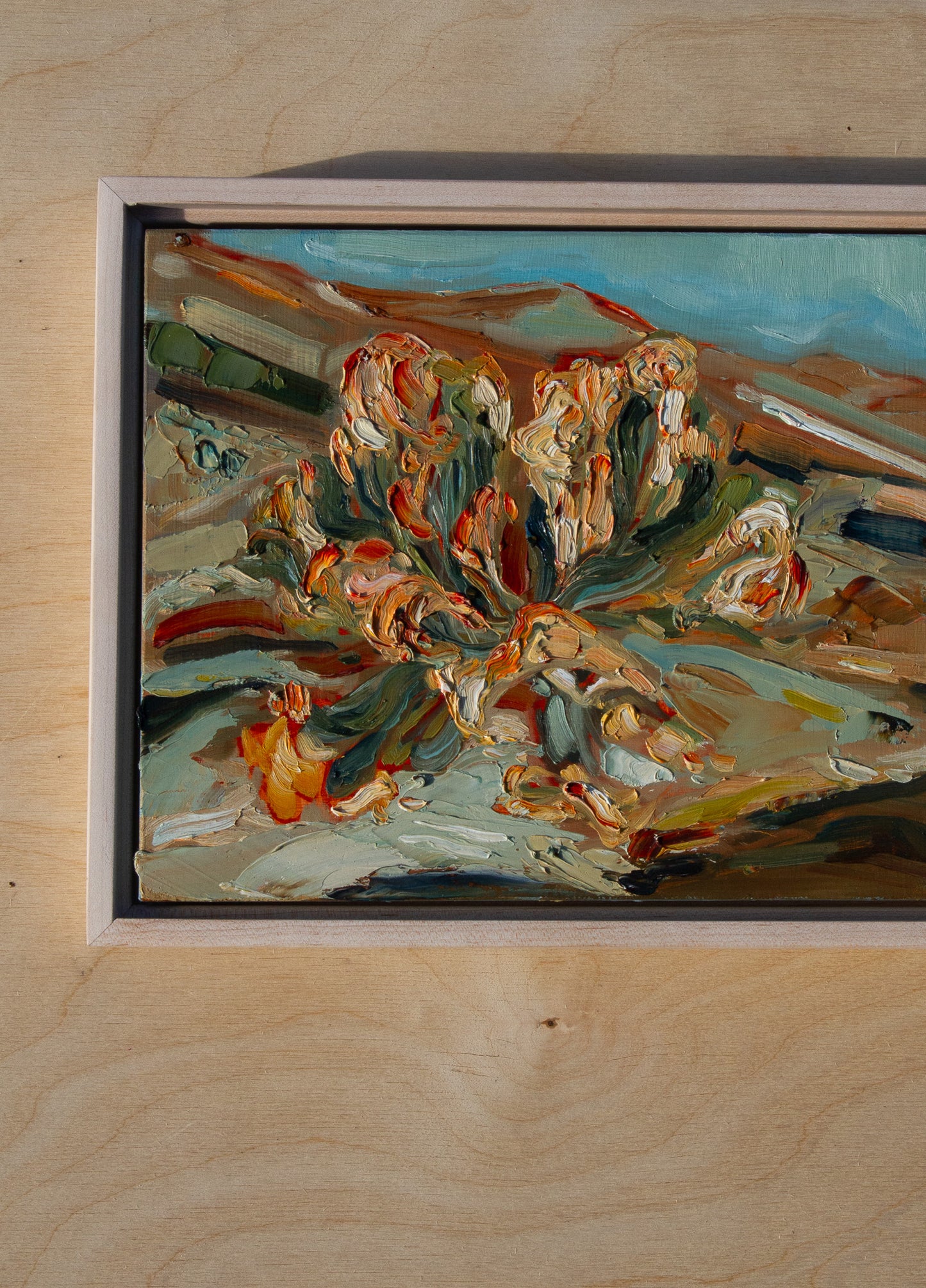 BIG RABBIT. oil on panel.