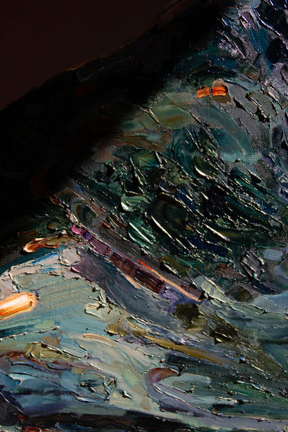 In Sight of Home - oil on panel.