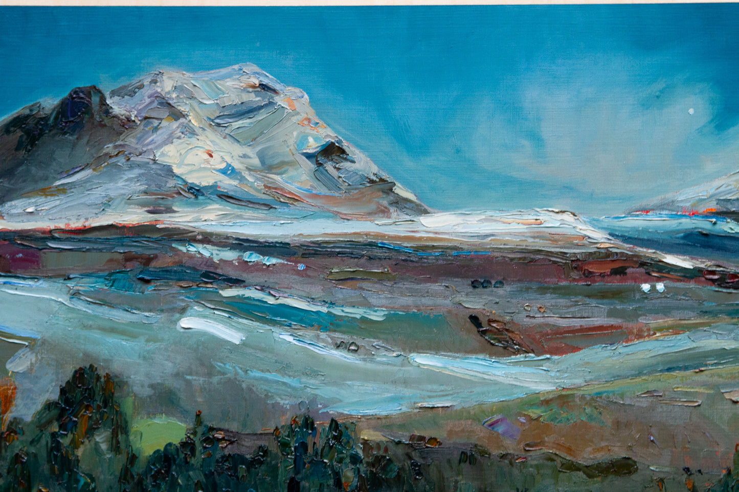A L O N G S I D E    Y O U  - oil on birch.