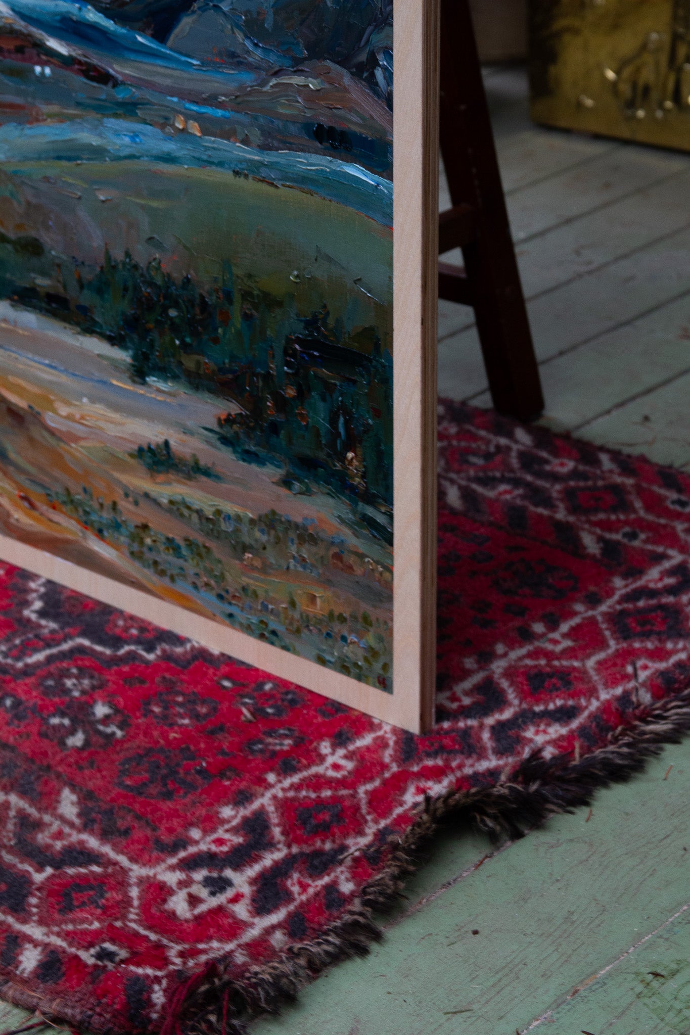 A L O N G S I D E    Y O U  - oil on birch.
