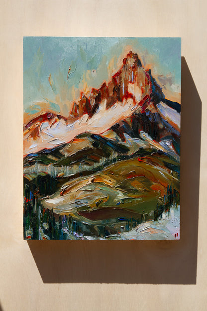 A Hand Reaching Out (I’ll Catch You) - original oil.