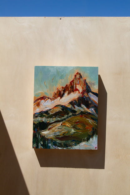 A Hand Reaching Out (I’ll Catch You) - original oil.