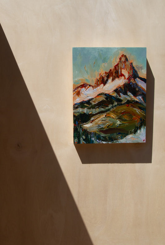 A Hand Reaching Out (I’ll Catch You) - original oil.