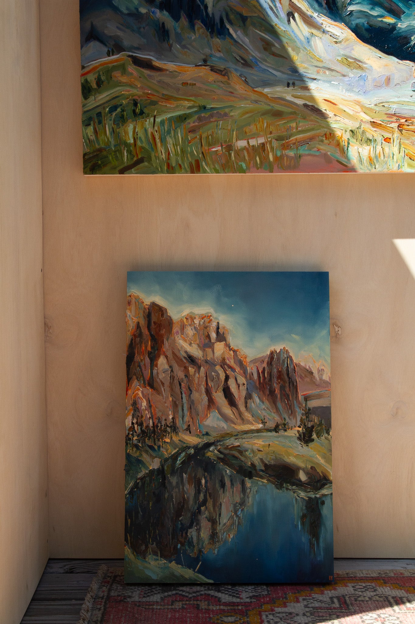 A Great Exhale - original oil