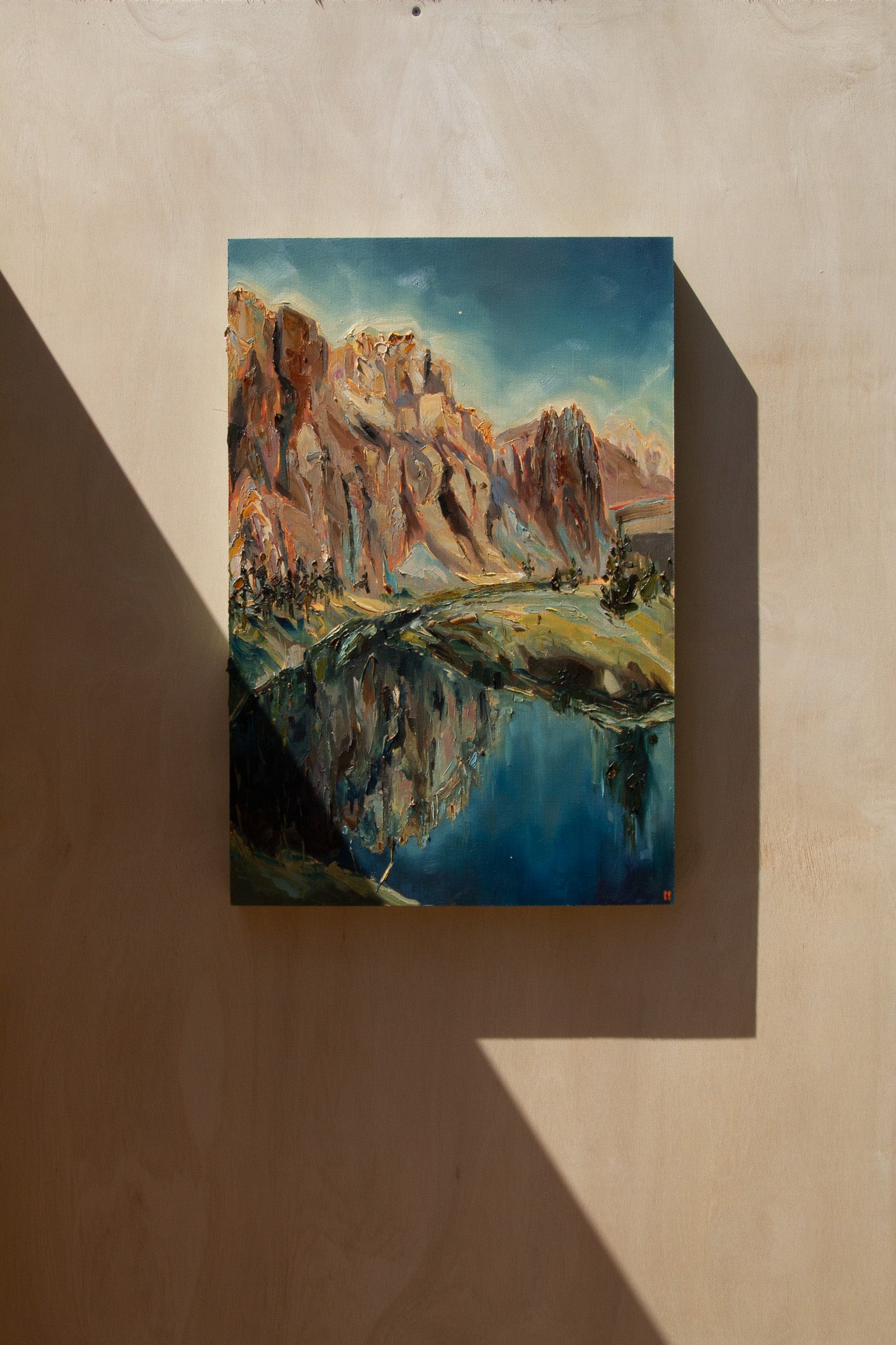 A Great Exhale - original oil