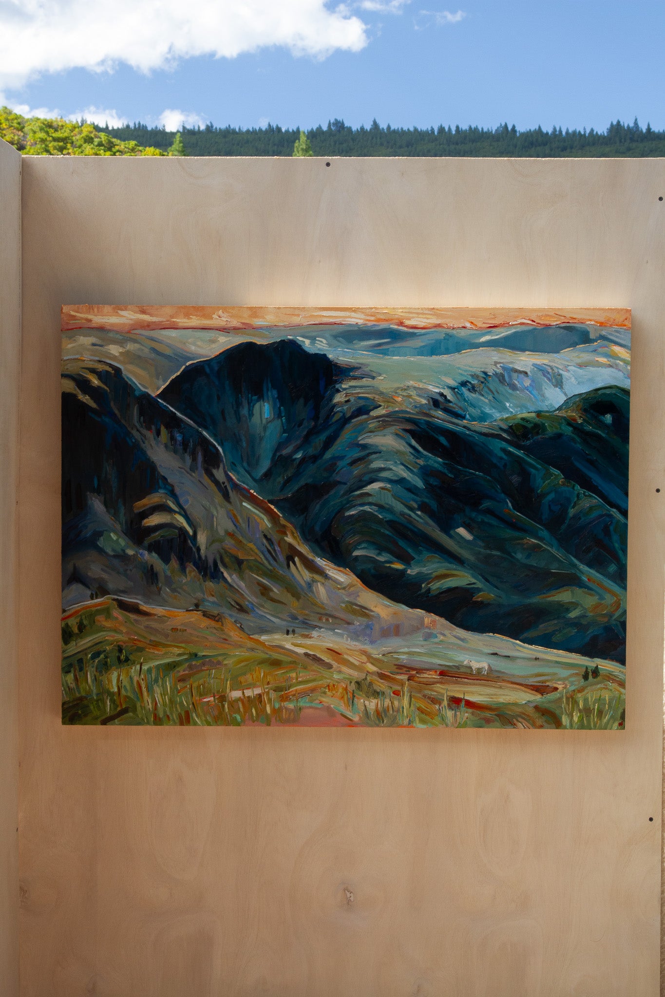 STANDING IN THE GAP - original oil