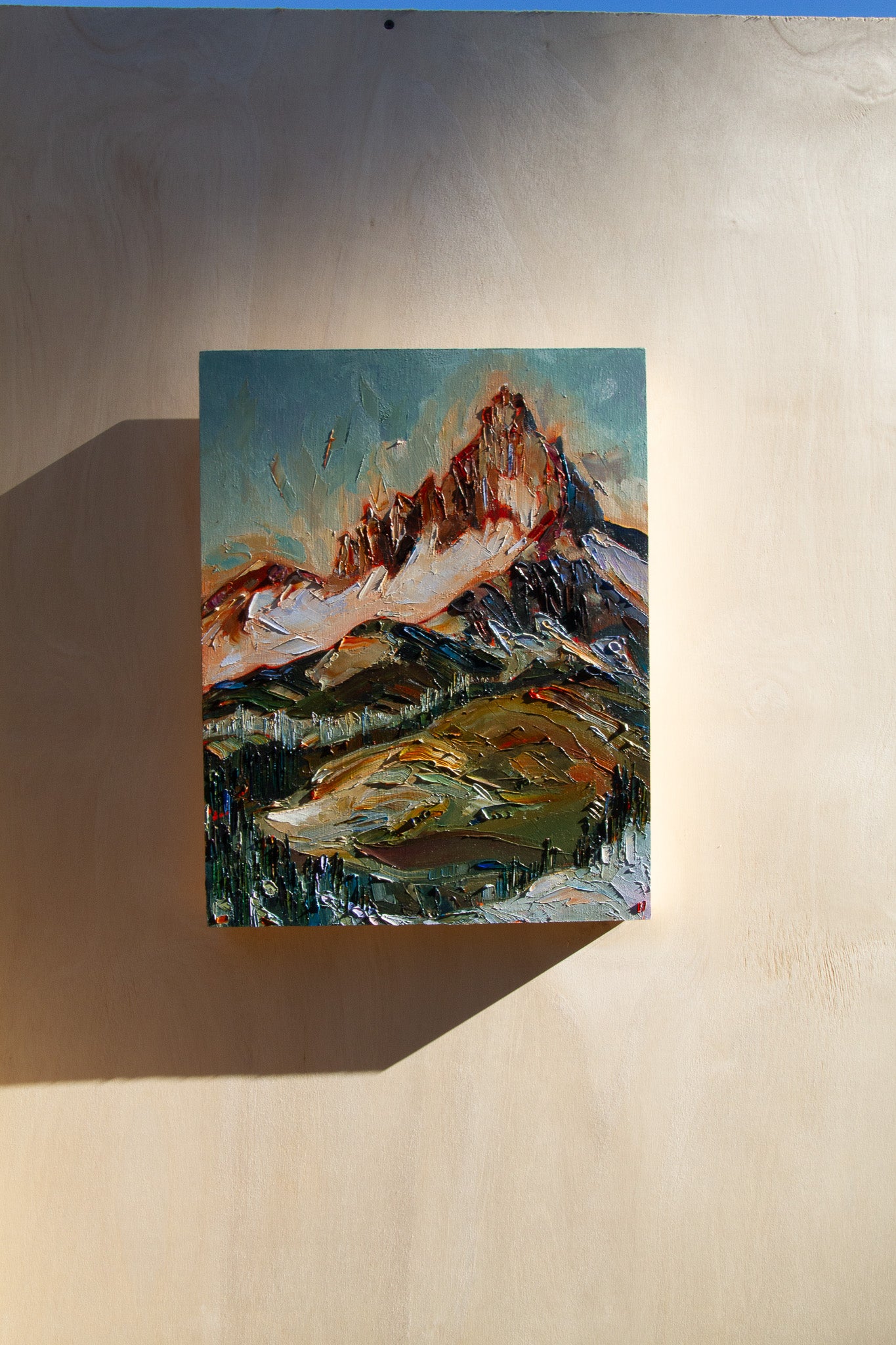 A Hand Reaching Out (I’ll Catch You) - original oil.
