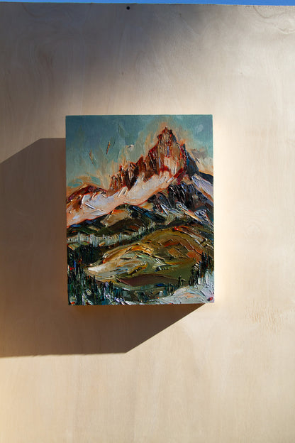 A Hand Reaching Out (I’ll Catch You) - original oil.