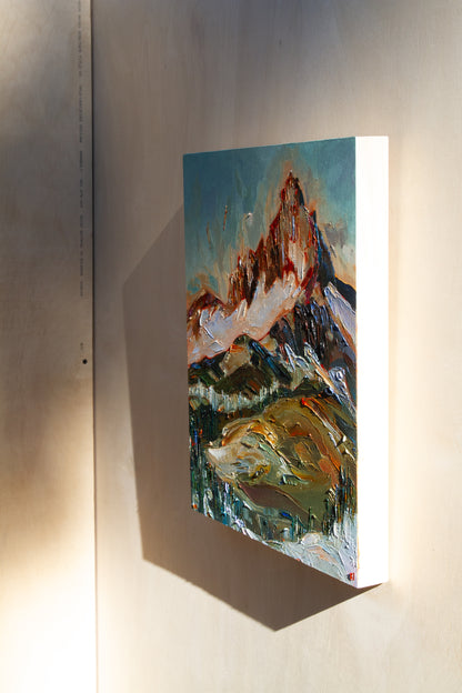 A Hand Reaching Out (I’ll Catch You) - original oil.