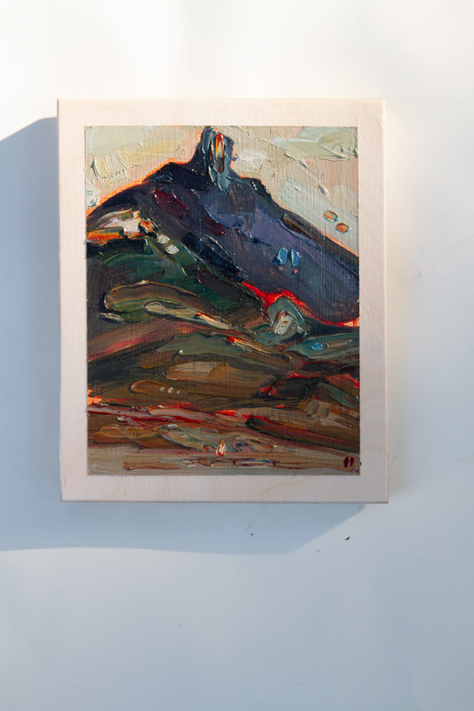 REFLECTIONS OF PURPOSE  - oil on birch.