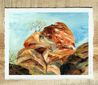 An Outlook (Zion) - Cotton Rag Giclee Print