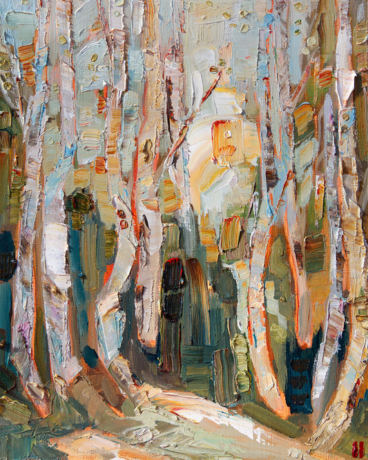 Among Friends and Gladly - giclee print.