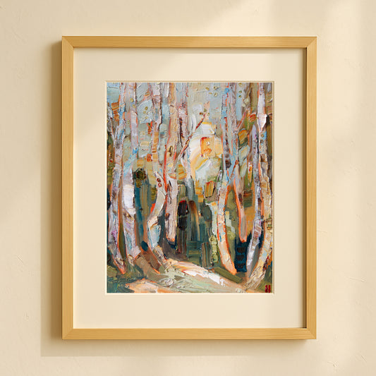 Among Friends and Gladly - giclee print.