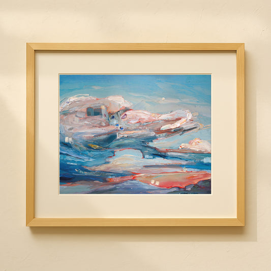 The Coming Rain (Eastern Oregon) - giclee print.