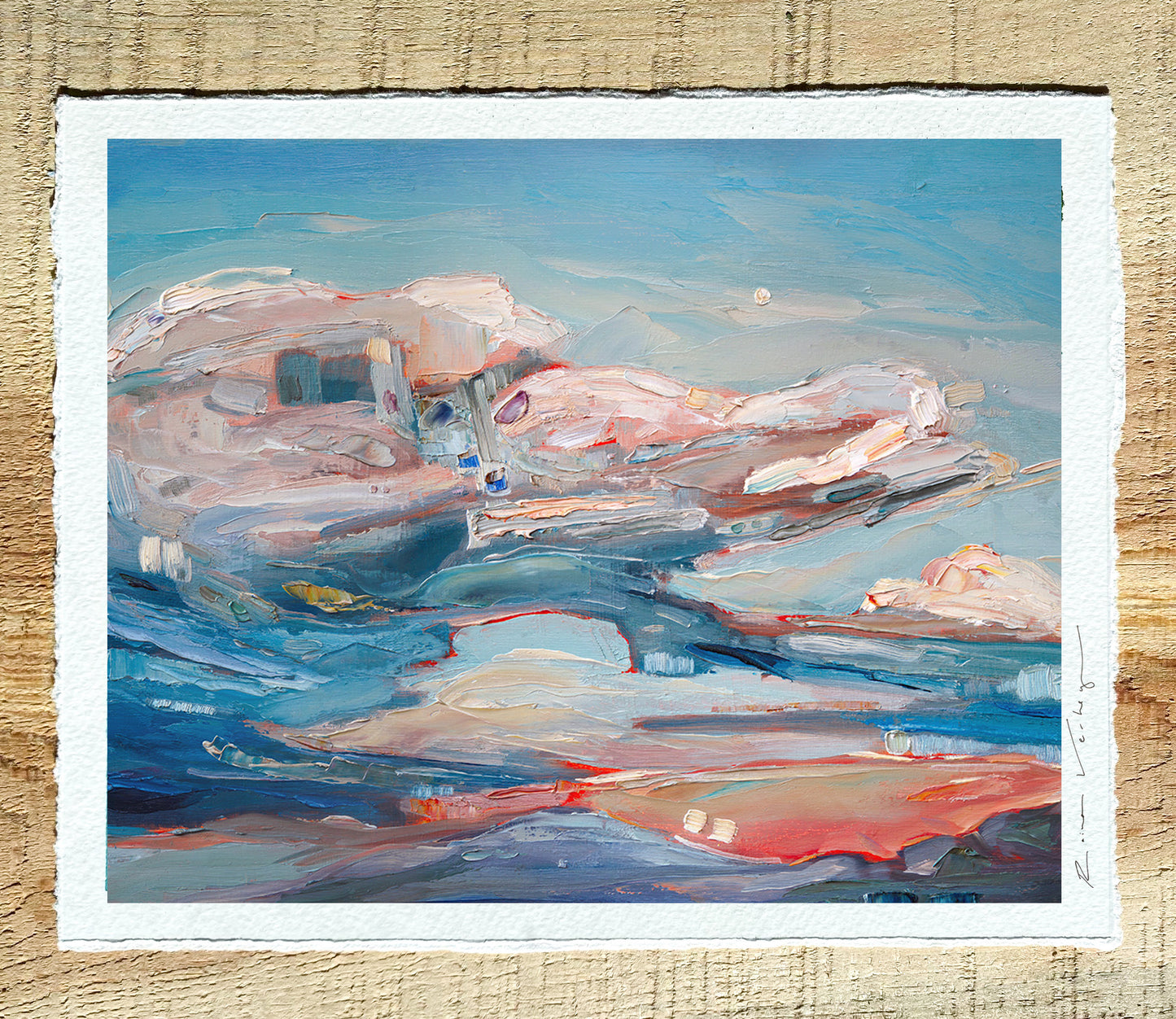 The Coming Rain (Eastern Oregon) - giclee print.