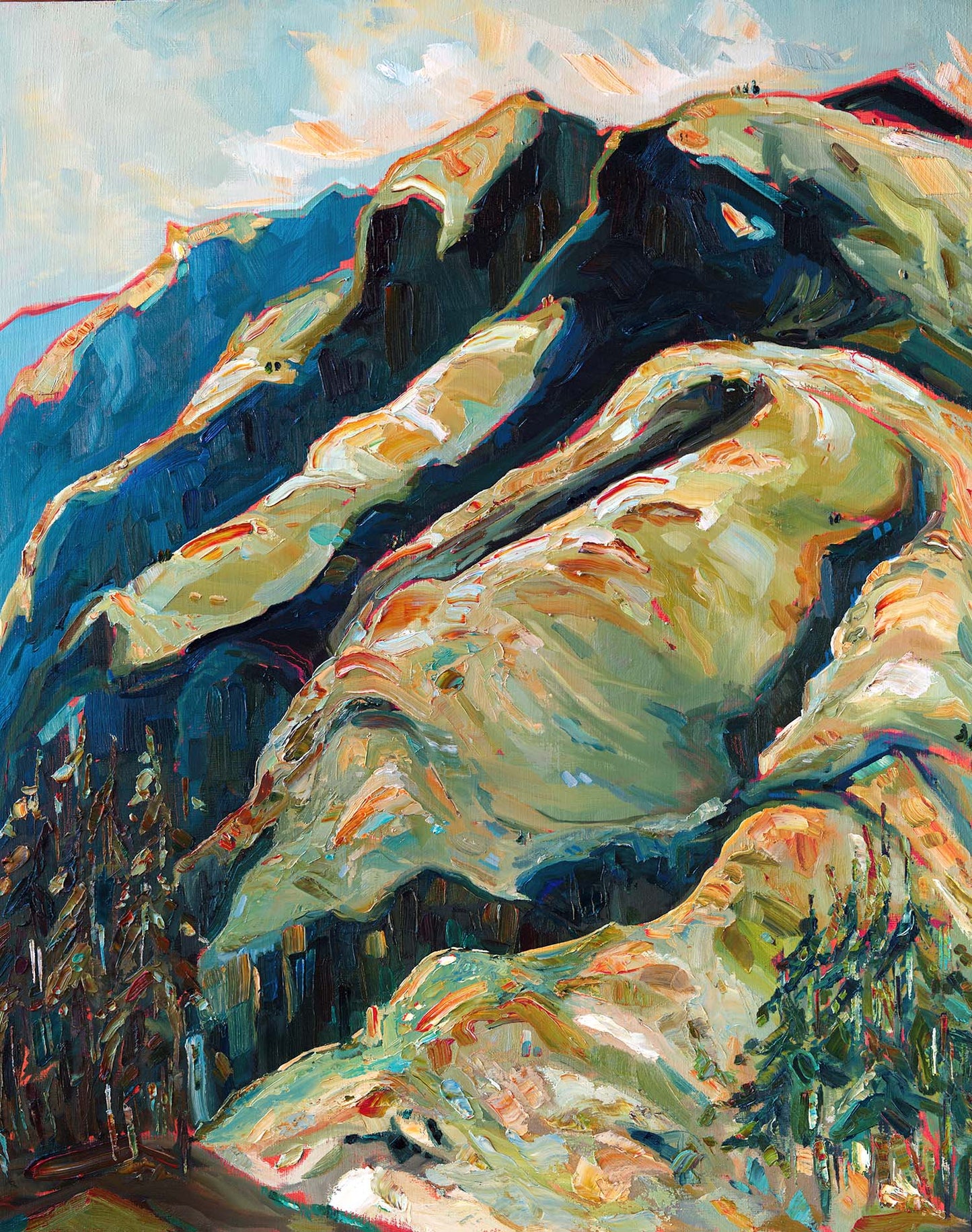 And All Returns to This (Hood River) - giclee print.